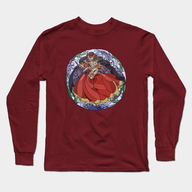 Play me a song woven in light Long Sleeve T-Shirt by caeboa